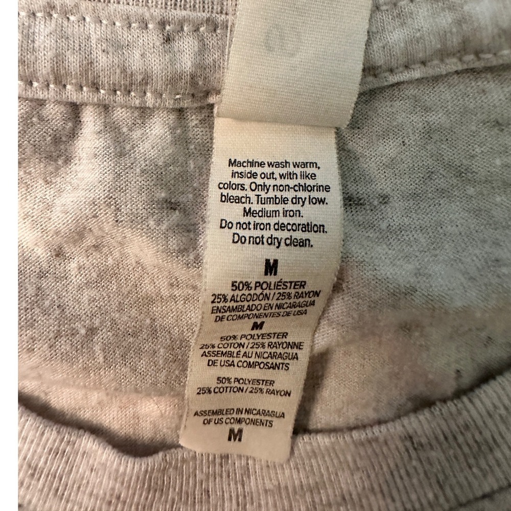Bella+Canvas Womens Medium Hang With My Dog Graphic T-Shirt Casual Top - Picture 4 of 11